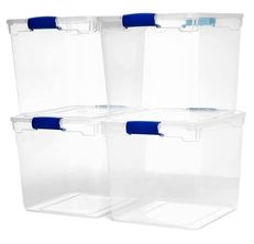 65x65x38mm Small Clear Storage Box Clear Plastic Storage Containers Box  Useful