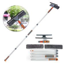 Glass Cleaning Tool For Home Use With Double Sided Blade, Window Squeegee,  Professional Glass Cleaning Equipment