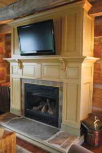 Make a Fireplace Surround from Antique Doors