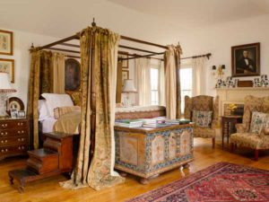 Colonial Revival Bedrooms with an Old World Look
