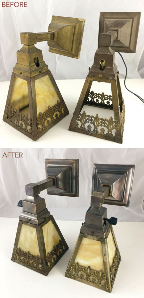HOW TO MAKE EASY COPPER PATINA LANTERNS - Saved from Salvage