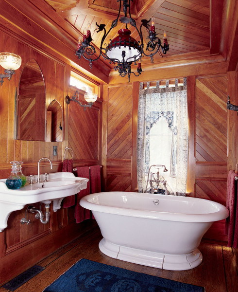 victorian style bathtub