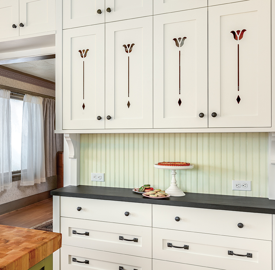 prairie style cabinetry