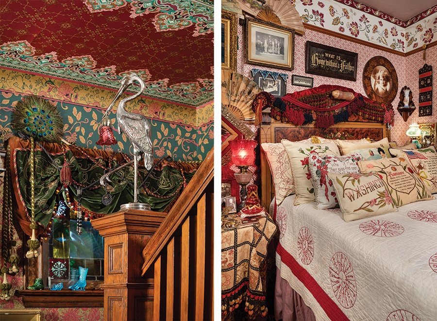 bedroom in victorian home