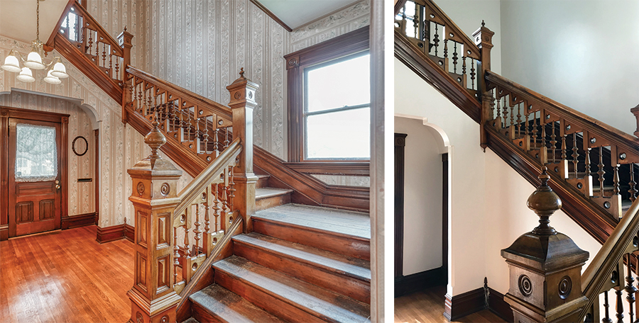 old house stair restoration